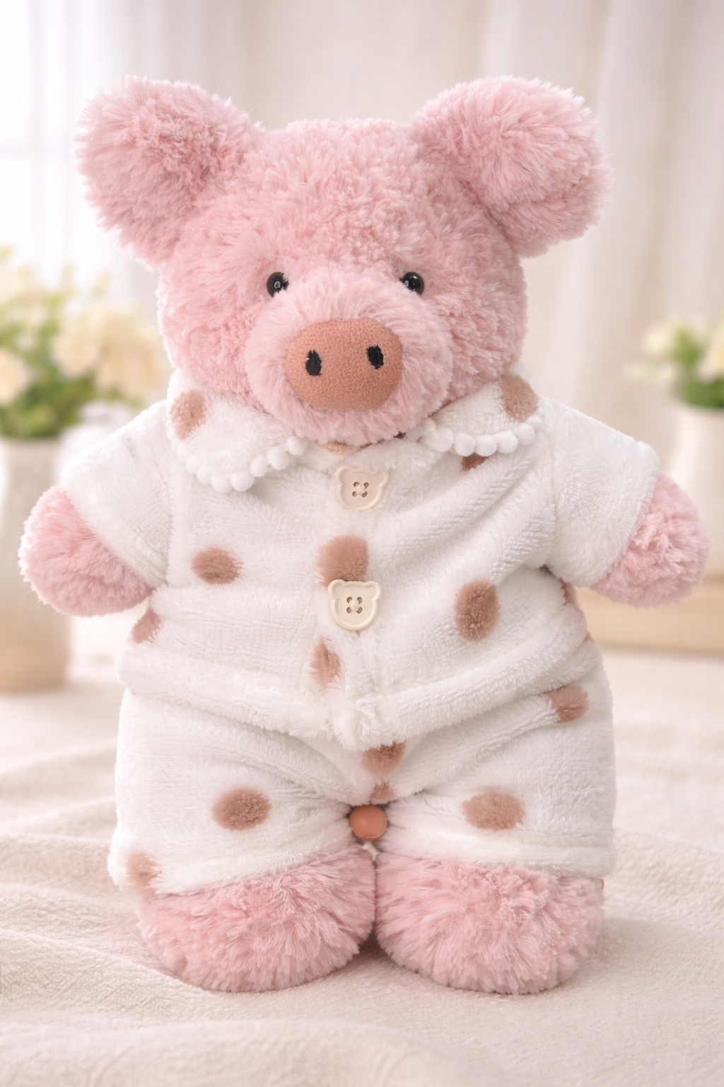 Bartholomew Bär niedliche Kleidung - Polka Dot Set - TTM08 (mittel/groß)