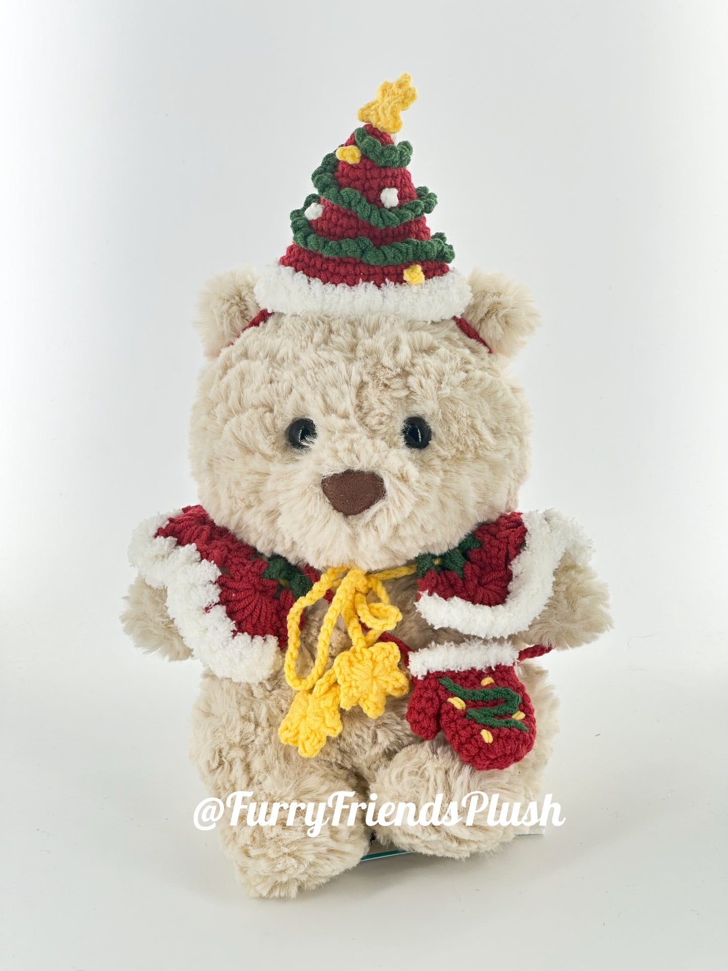 Bartholomew Bear Junior cute crochet clothes outfits