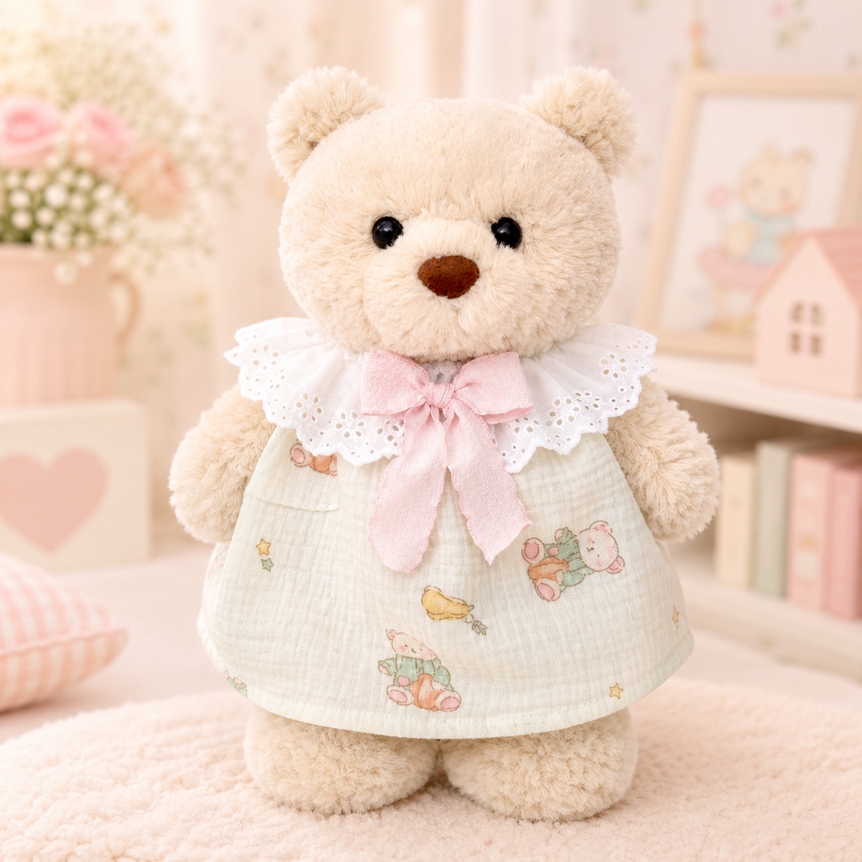 Bartholomew Bear Junior clothes outfits - Little Pumpkin Nightgown