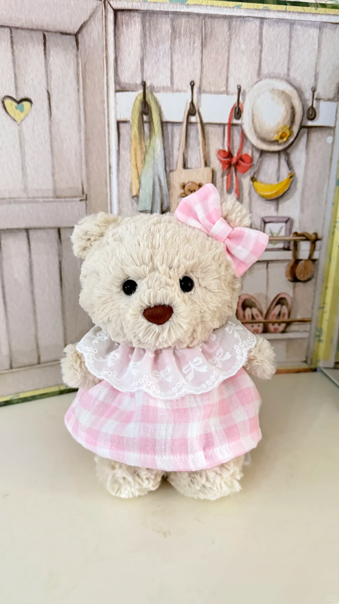 Bartholomew bear cute clothes outfits dress - HQQ03(tiny/junior/medium/large/huge)