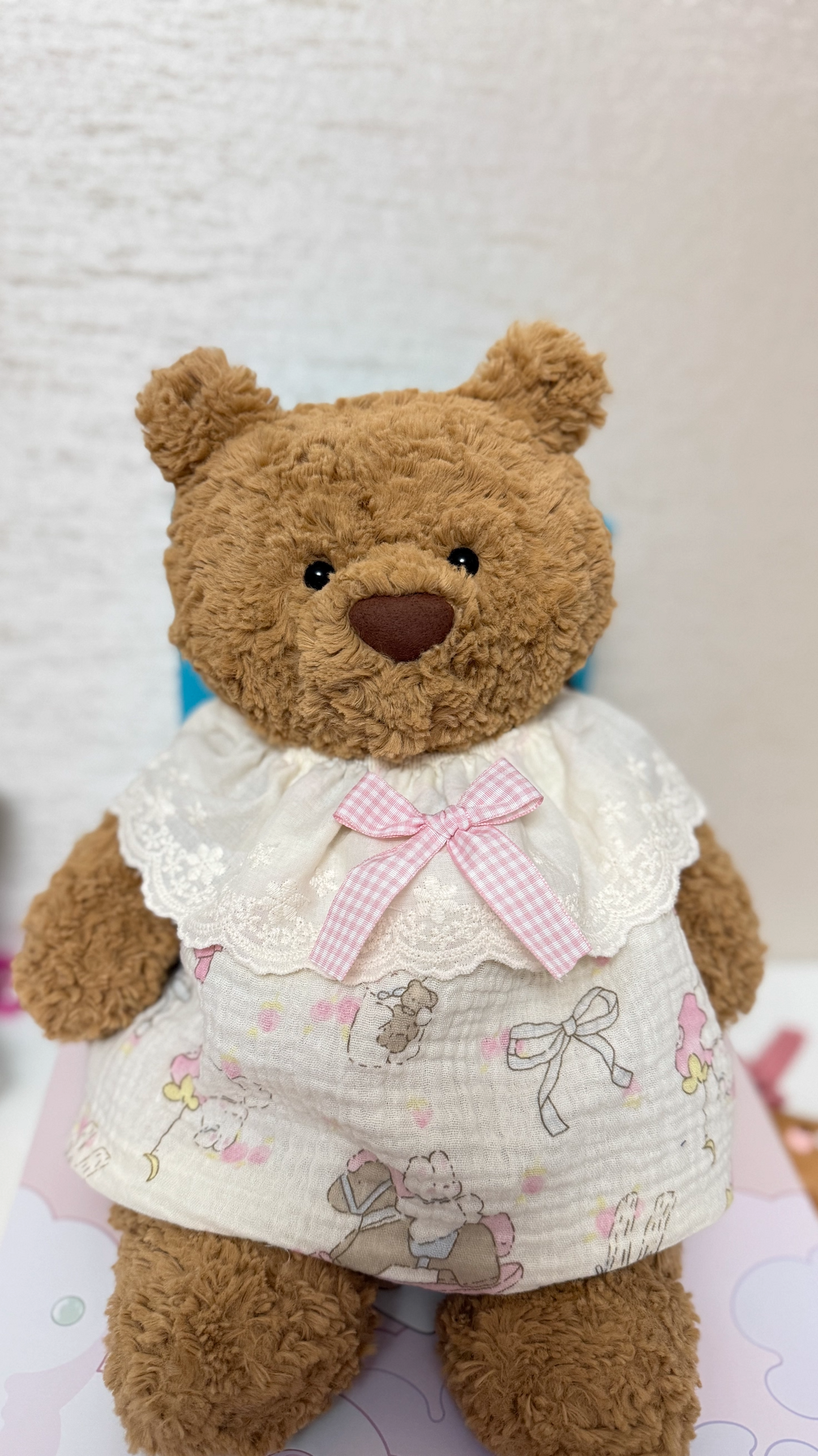 Bartholomew bear cute clothes outfits dress - HQQ06(tiny/junior/medium/large/huge)