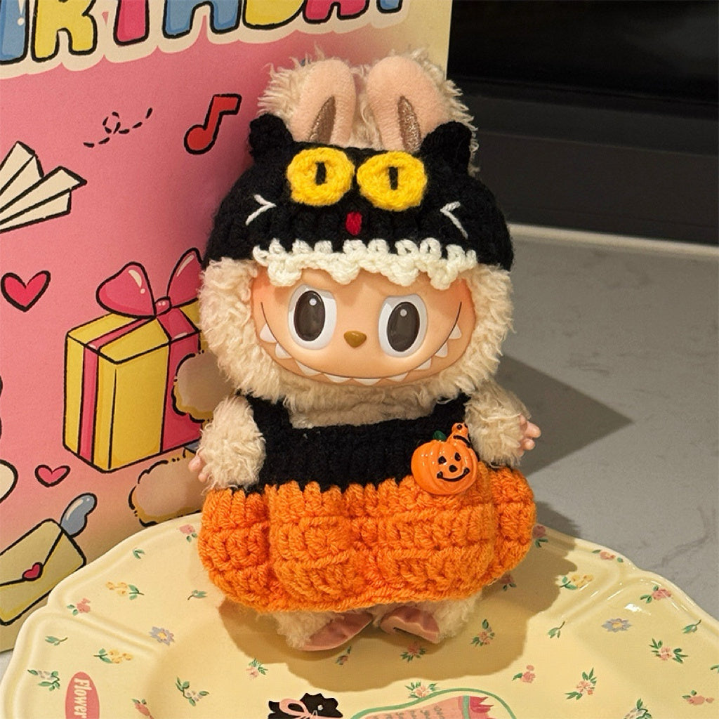 Labubu 4inch bag charm clothes outfits - MXM-WSJ15