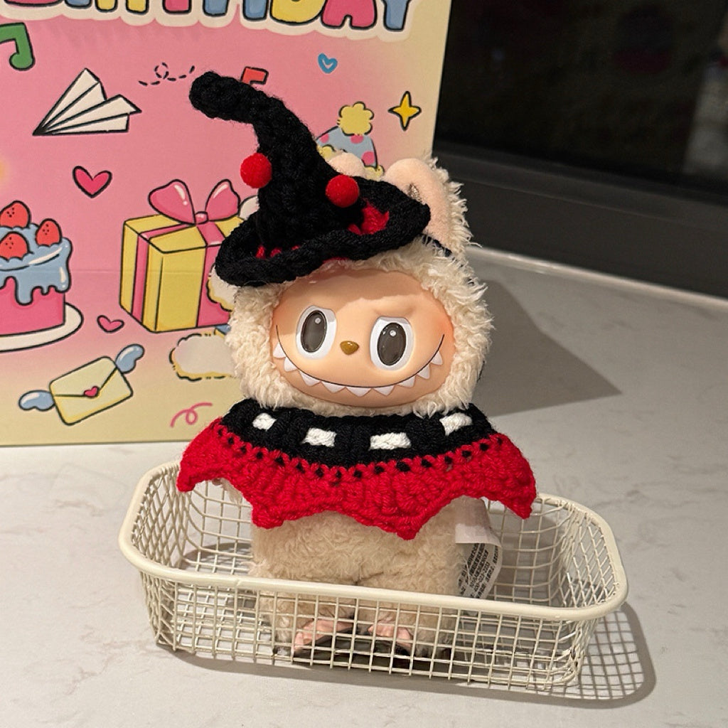 Labubu 4inch bag charm clothes outfits - MXM-WSJ07