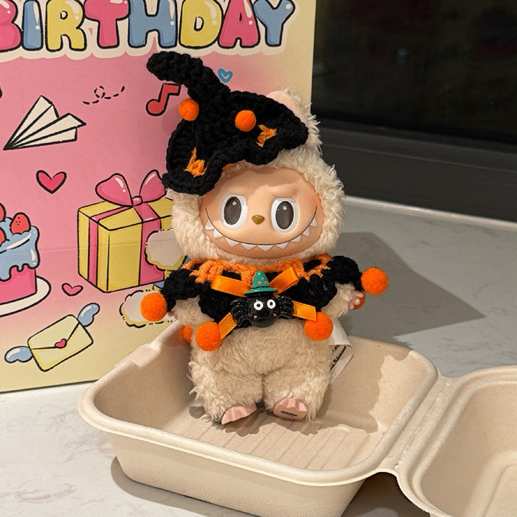 Labubu 4inch bag charm clothes outfits - MXM-WSJ09