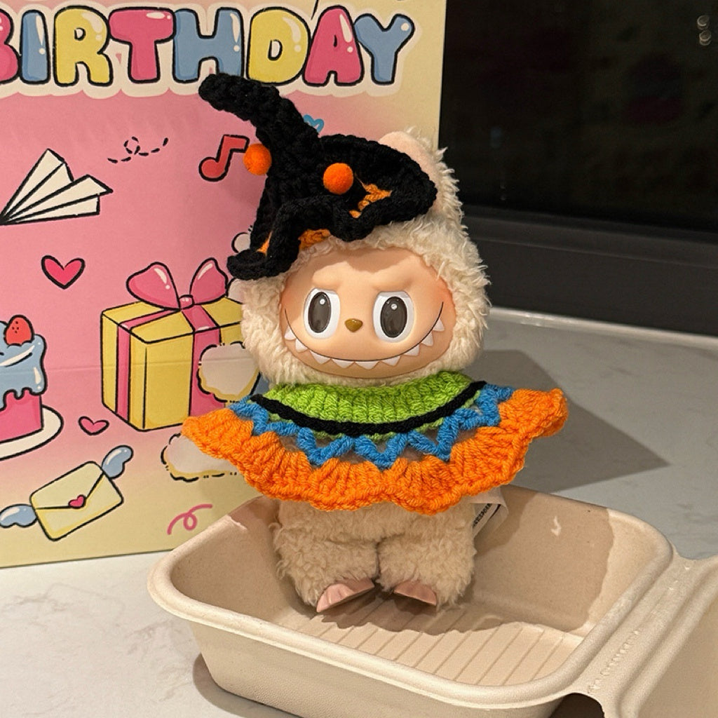 Labubu 4inch bag charm clothes outfits - MXM-WSJ11