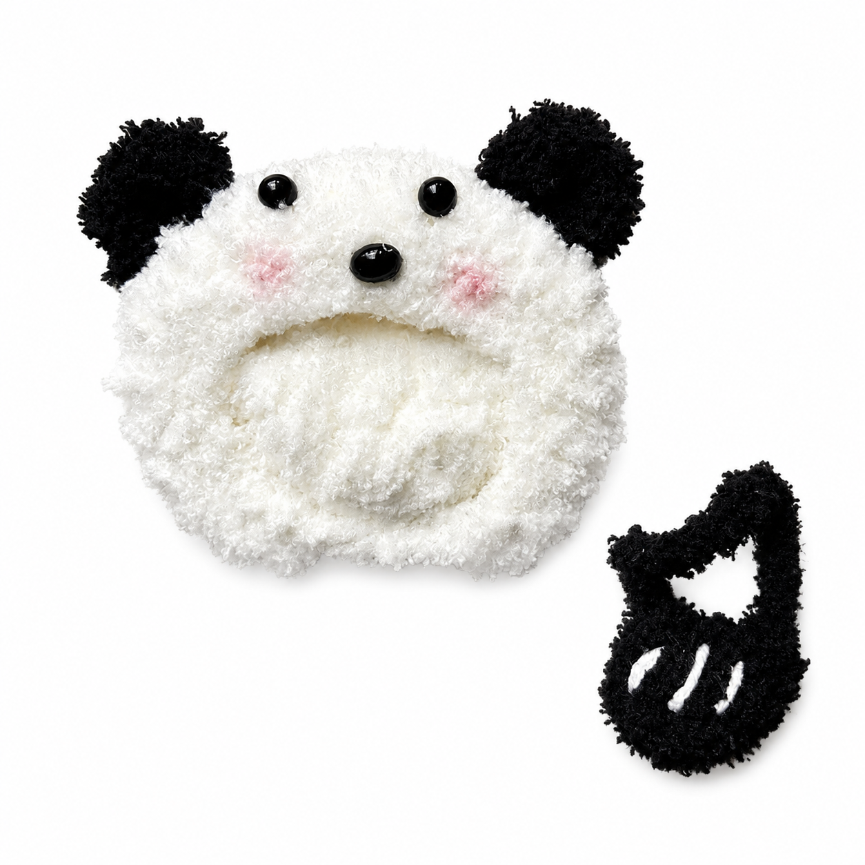 Amusable peanut/Small peanut penguin outfit - Floppy Puppy Hood & Crossbody Bag Set