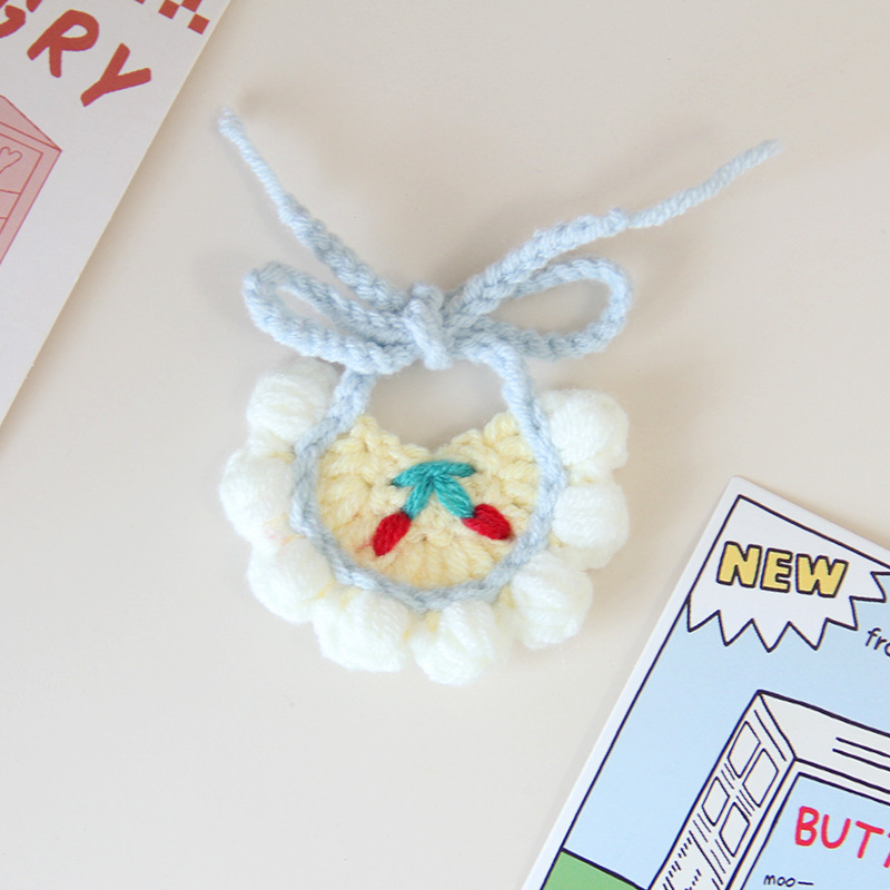 Small/Medium plush crochet bibs clothes outfits - MXM-44
