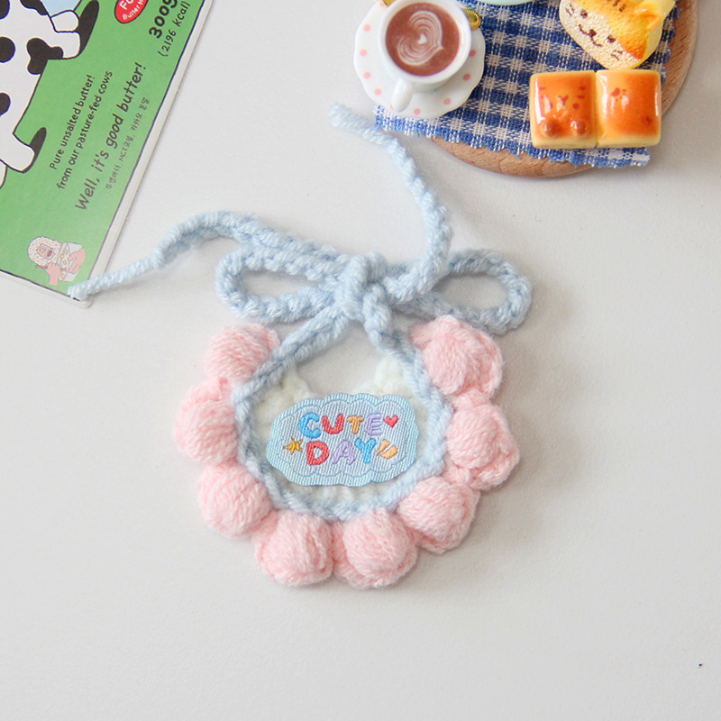 Small/Medium plush crochet bibs clothes outfits - MXM-50