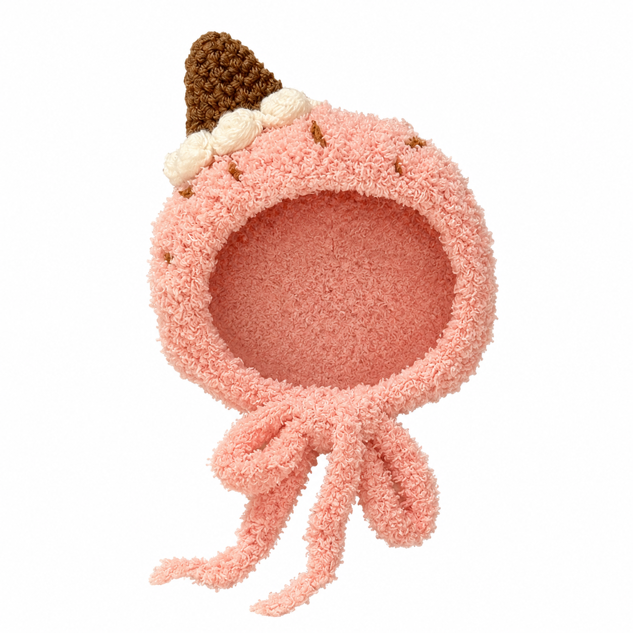 Amusable peanut/Small peanut penguin outfit - Mint Chocolate Ice Cream Hood