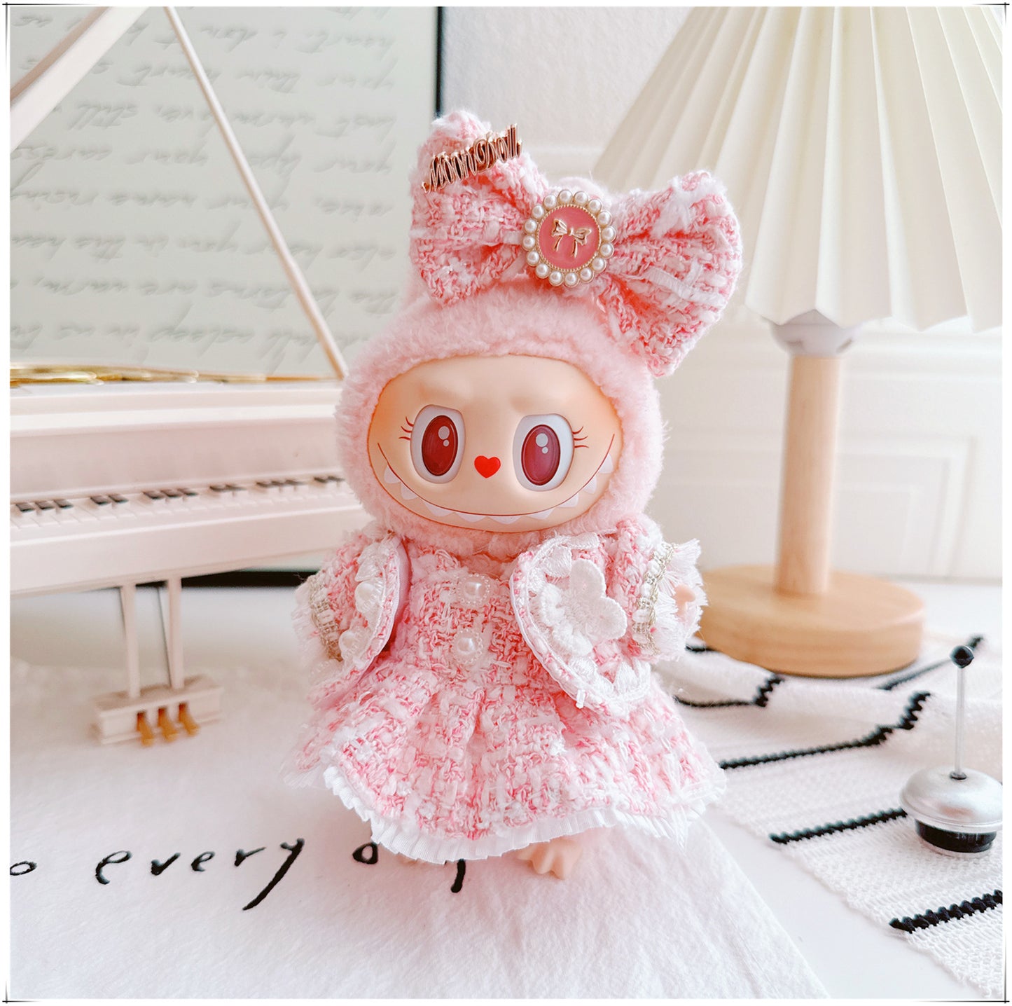 Labubu 4inch bag charm clothes outfits - 1004034