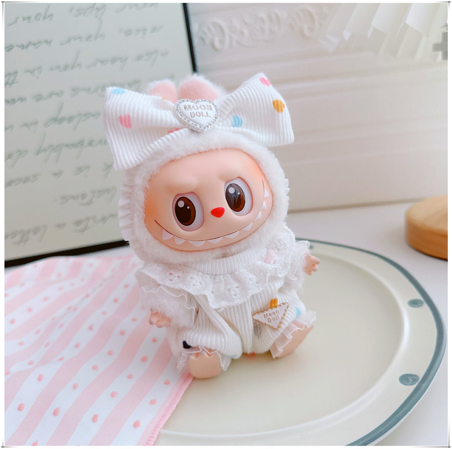 Labubu 4inch bag charm clothes outfits - 1004032