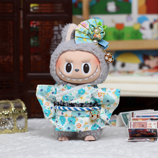 Labubu 4inch bag charm clothes outfits - TZ37