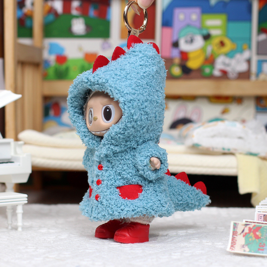 Labubu 4inch bag charm clothes outfits - TZ44