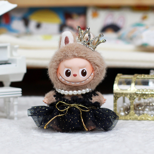 Labubu 3inch bag charm clothes outfits - TZ48