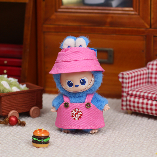 Labubu 3inch bag charm clothes outfits - TZ52