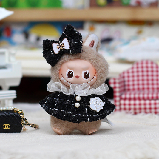 Labubu 3inch bag charm clothes outfits - TZ59