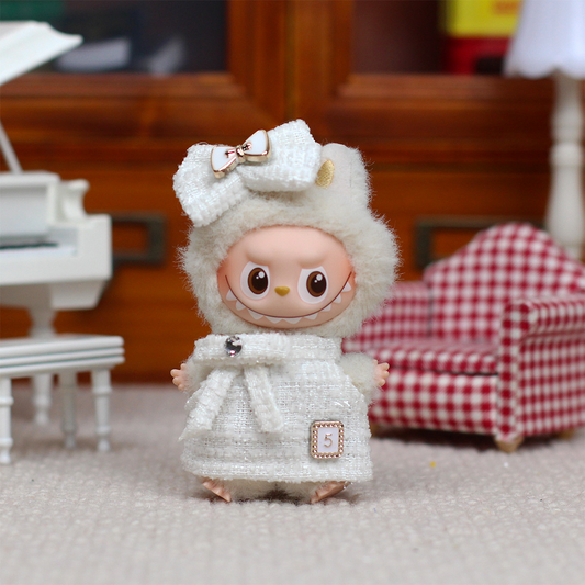 Labubu 3inch bag charm clothes outfits - TZ63