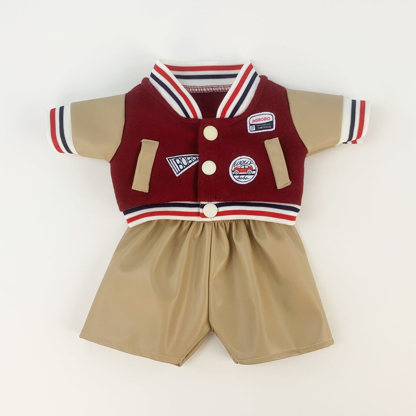Large Bartholomew Bear clothes outfits - Baseball Jacket