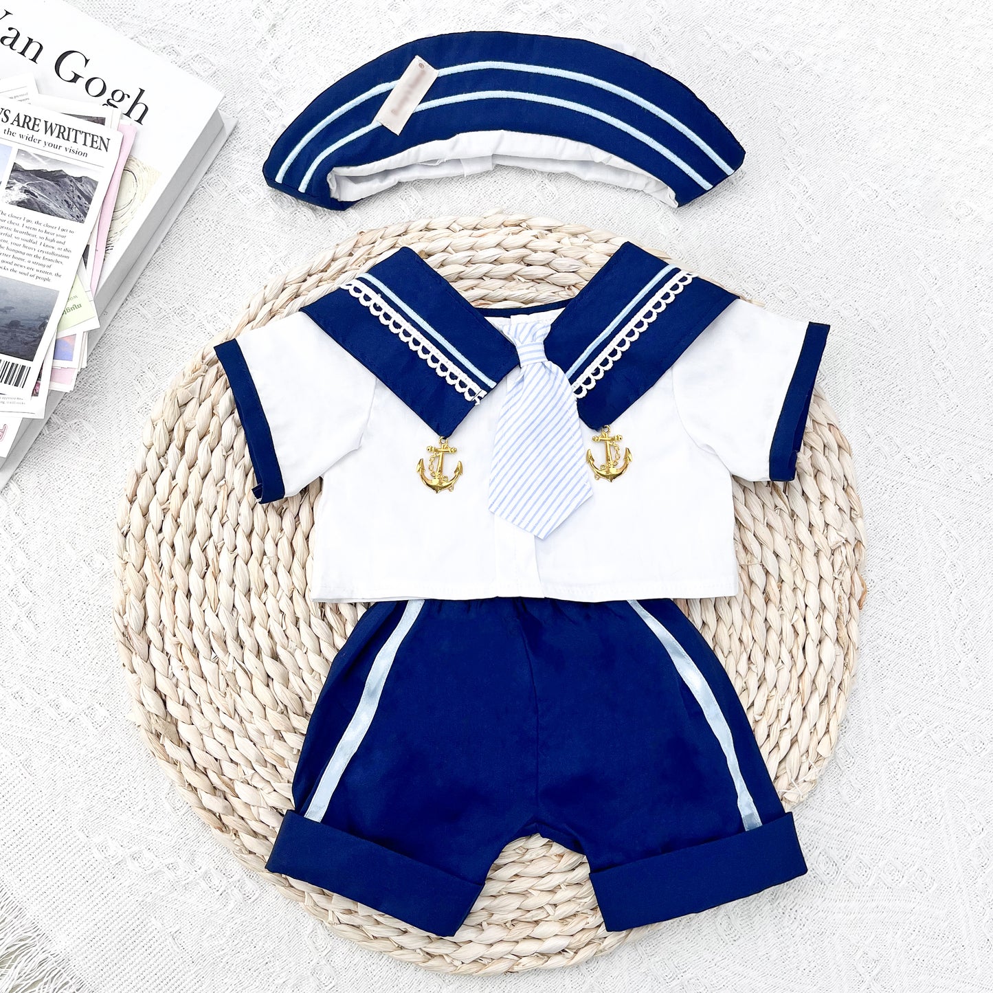 Large Bartholomew Bear clothes outfits - Cute Sailor Outfit