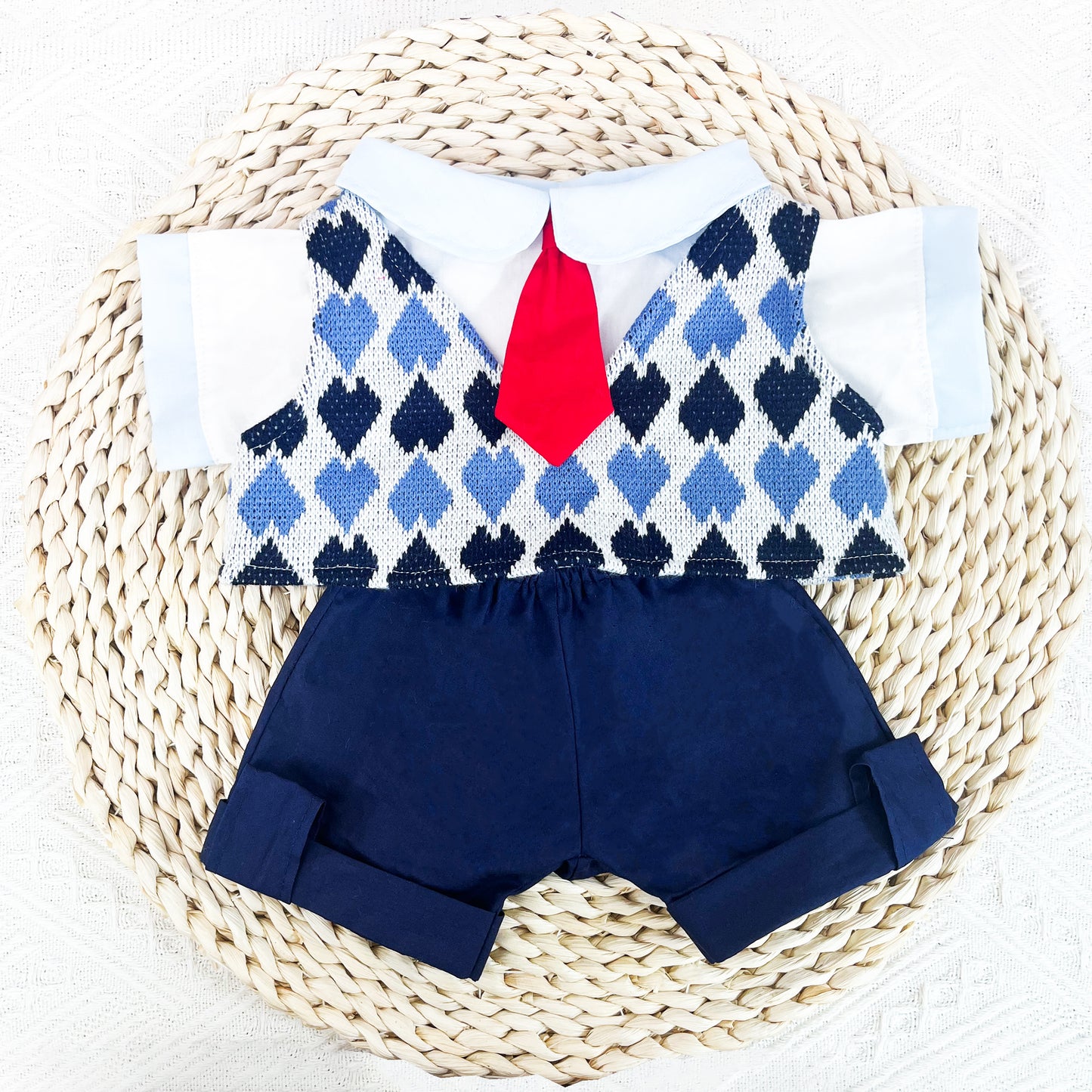 Large Bartholomew Bear clothes outfits - School Uniform Outfit