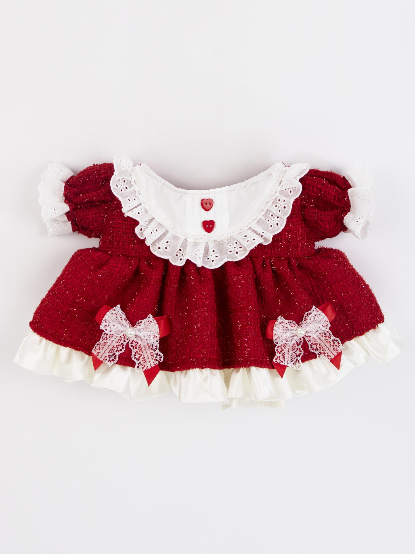 Large Bartholomew Bear clothes outfits - Christmas Lolita Dress