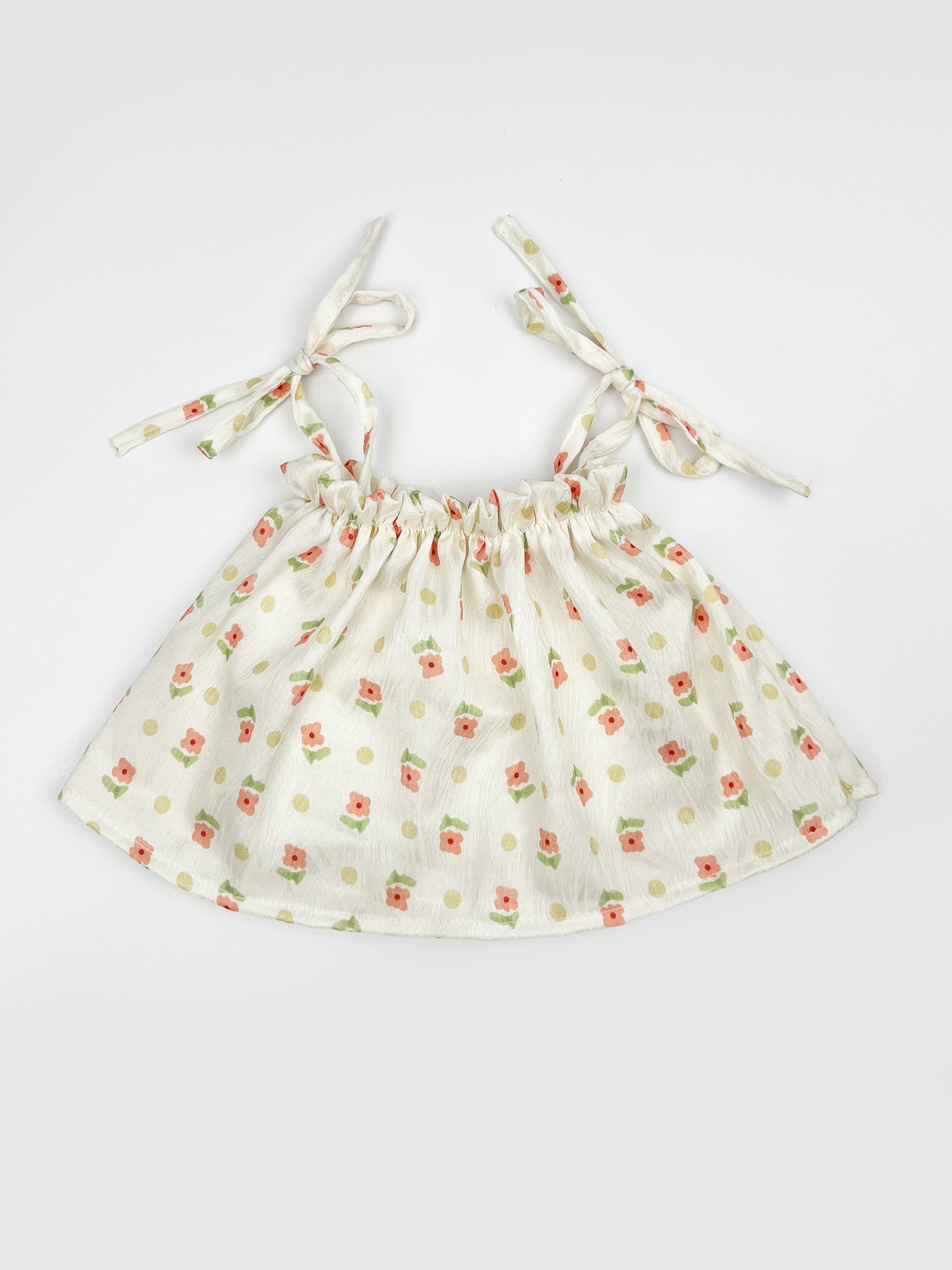 Large Bartholomew Bear clothes outfits - Floral Tie Dress
