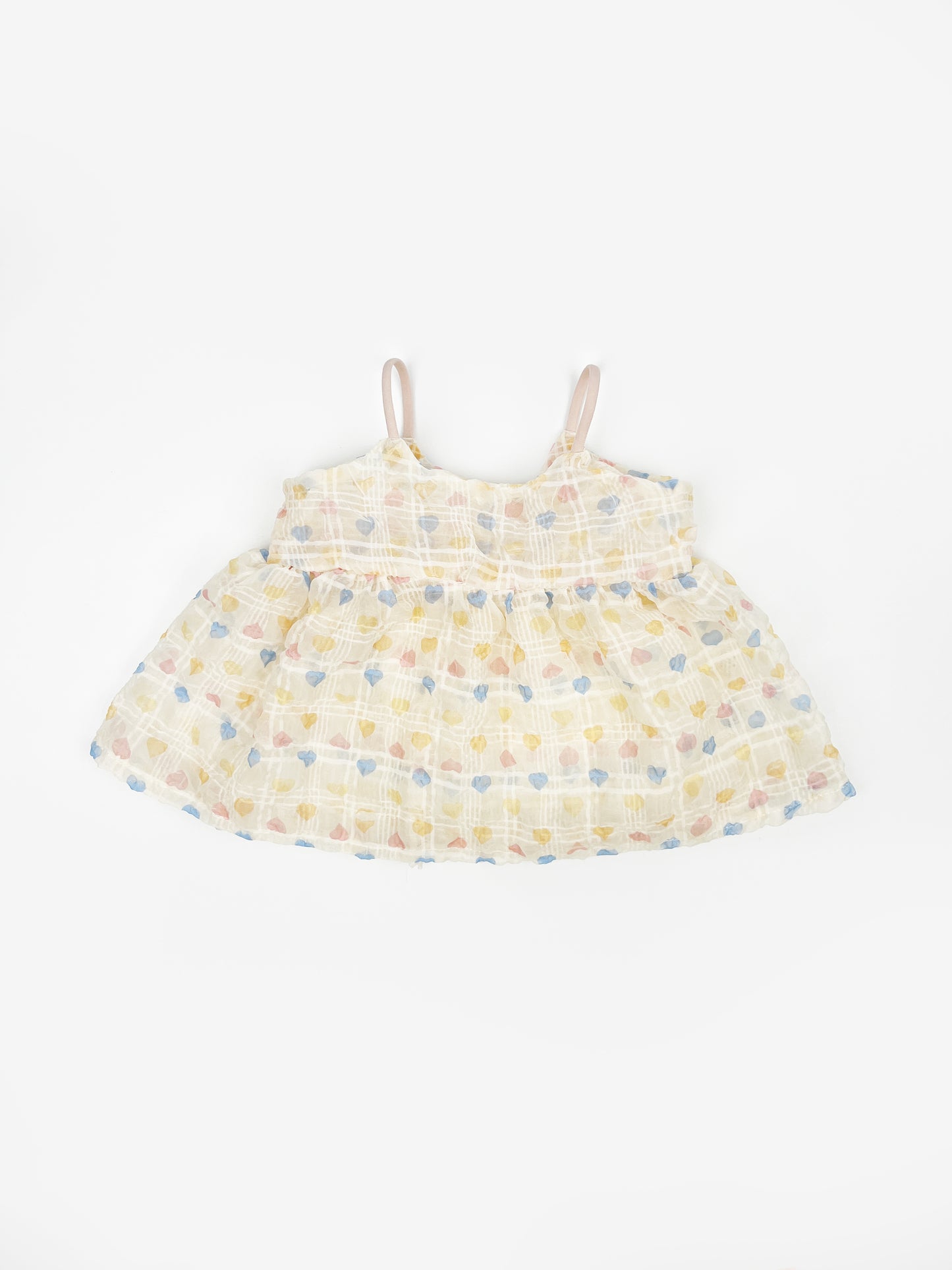 Large Bartholomew Bear clothes outfits - Rainbow Heart Dream Dress
