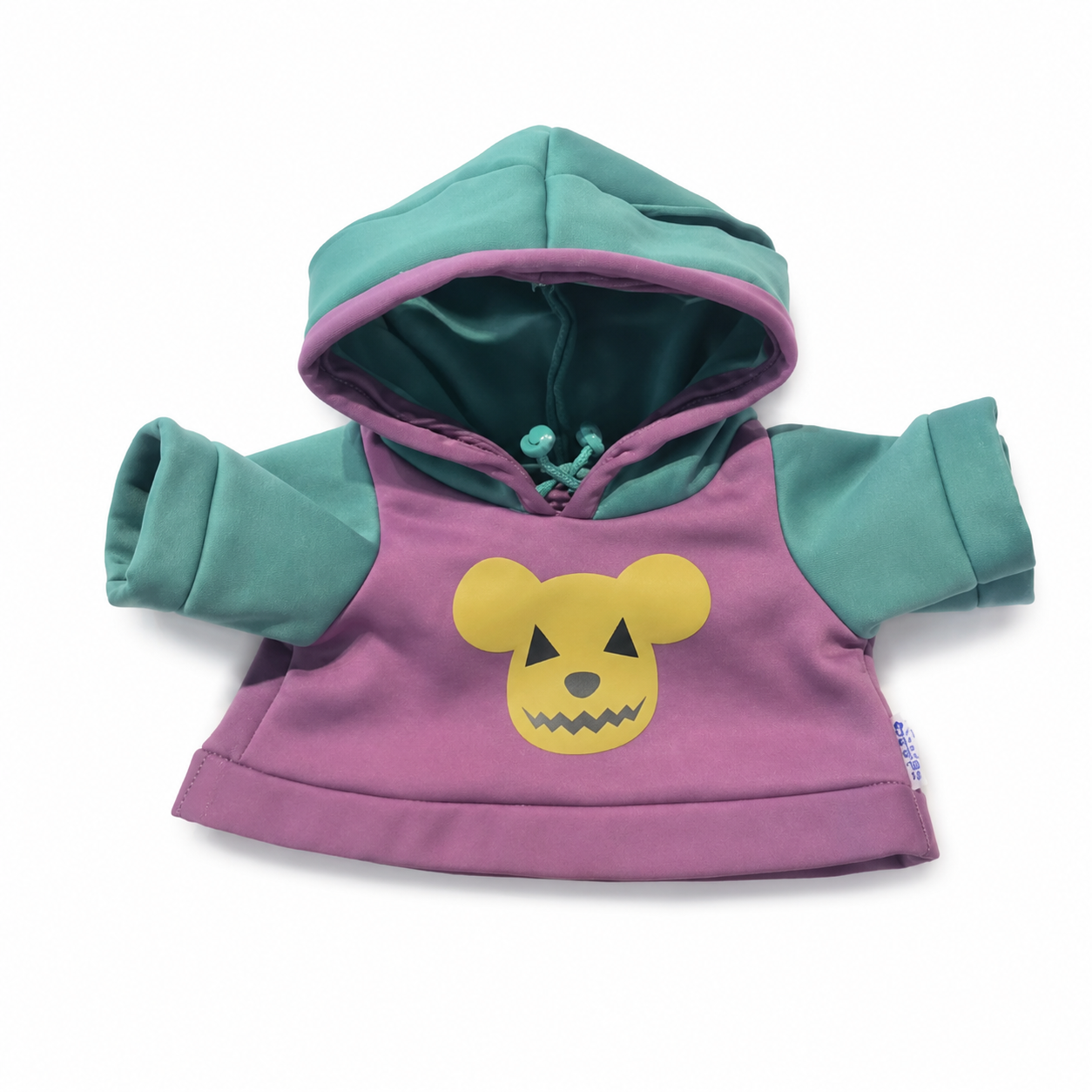 Large Bartholomew Bear & 16" Plush Clothes Outfit - Little Devil Print Sweatshirt