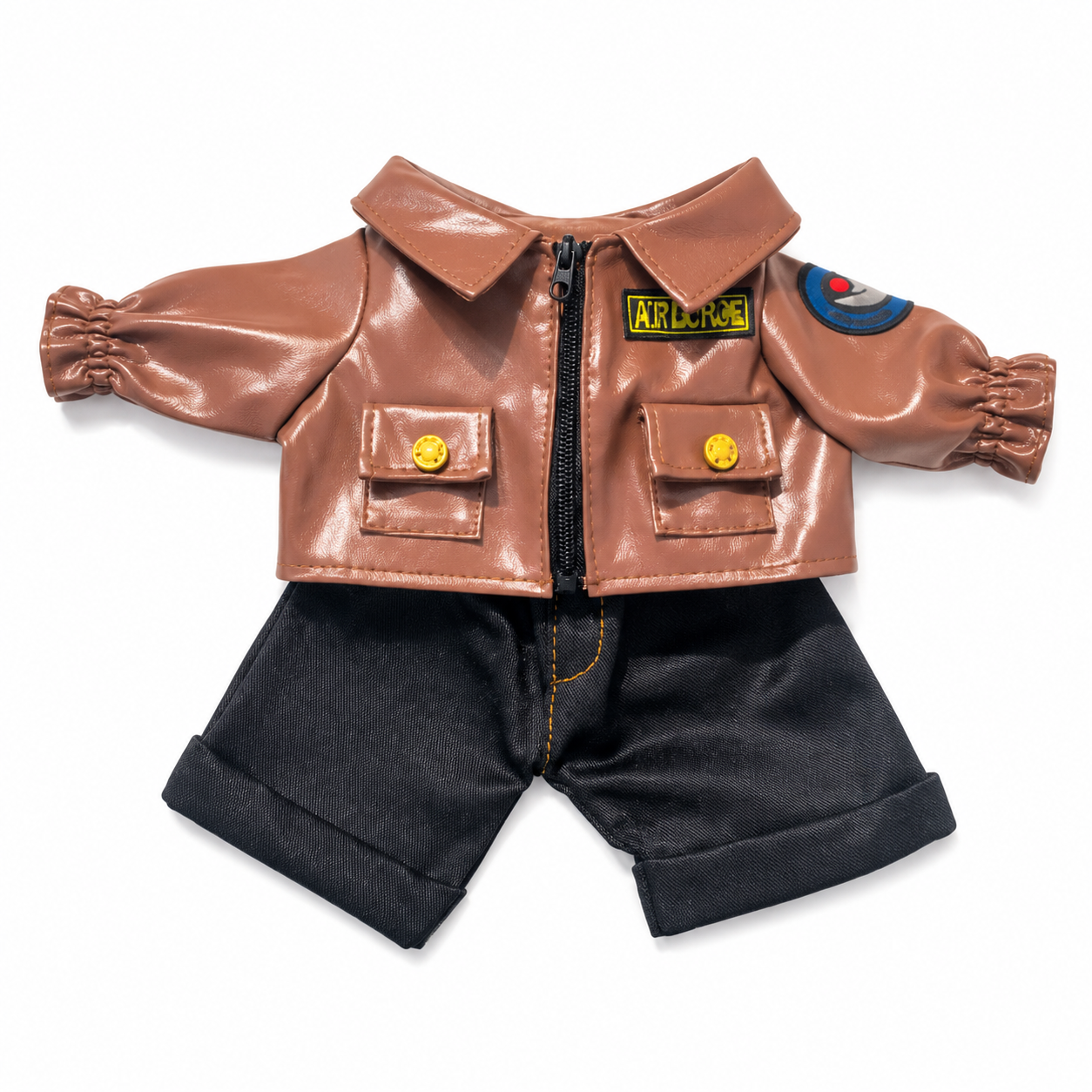 Large Bartholomew Bear & 16" Plush Clothes Outfit - Pilot Flight Suit