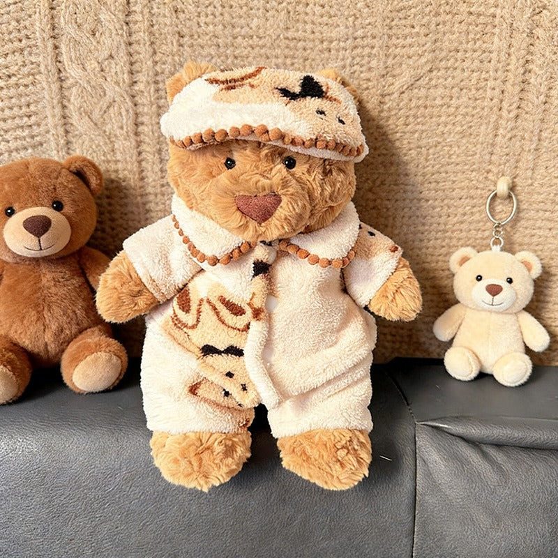 Brown Bear 3-Piece Set Pajamas cute clothes outfits