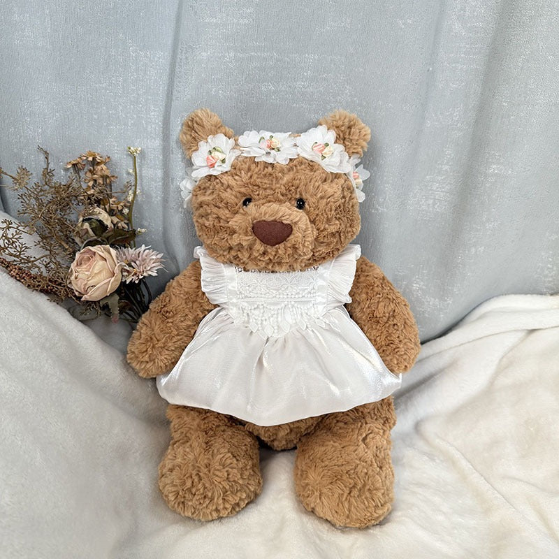 Bartholomew bear cute clothes outfits - Bride & Groom Wedding Outfit Set