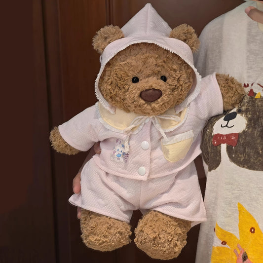 Bartholomew bear cute clothes outfits - Pink Baby Sleepwear Set