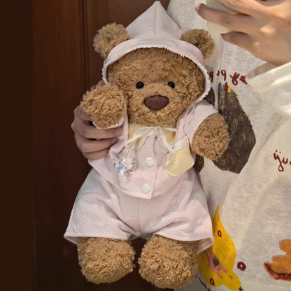 Bartholomew bear cute clothes outfits - Pink Baby Sleepwear Set