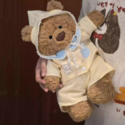 Bartholomew bear cute clothes outfits - Yellow Baby Sleepwear Set
