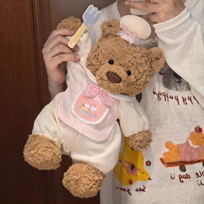 Bartholomew bear cute clothes outfits - Pink Chef Outfit