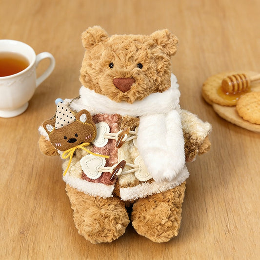 Bartholomew bear cute clothes outfits - Cozy Teddy Coat Set