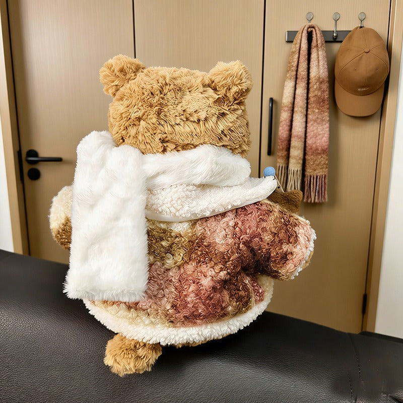 Bartholomew bear cute clothes outfits - Cozy Teddy Coat Set