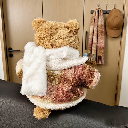 Bartholomew bear cute clothes outfits - Cozy Teddy Coat Set