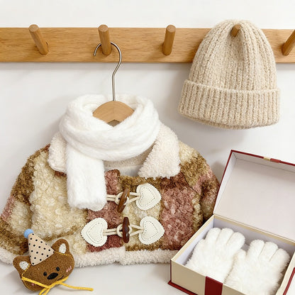 Bartholomew bear cute clothes outfits - Cozy Teddy Coat Set