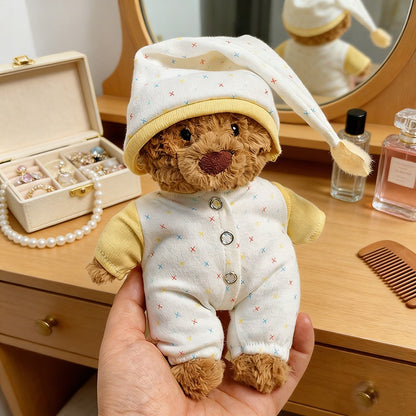 Bartholomew Bear/Yummy Bunny custom clothes outfits - Green/Yellow Cozy Pajama Set