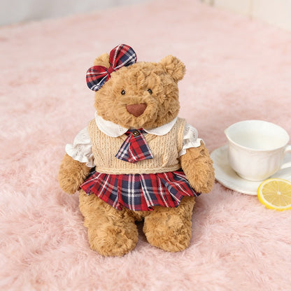 Bartholomew bear cute clothes outfits - Preppy School Couple Outfit Set