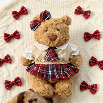 Bartholomew bear cute clothes outfits - Preppy School Couple Outfit Set