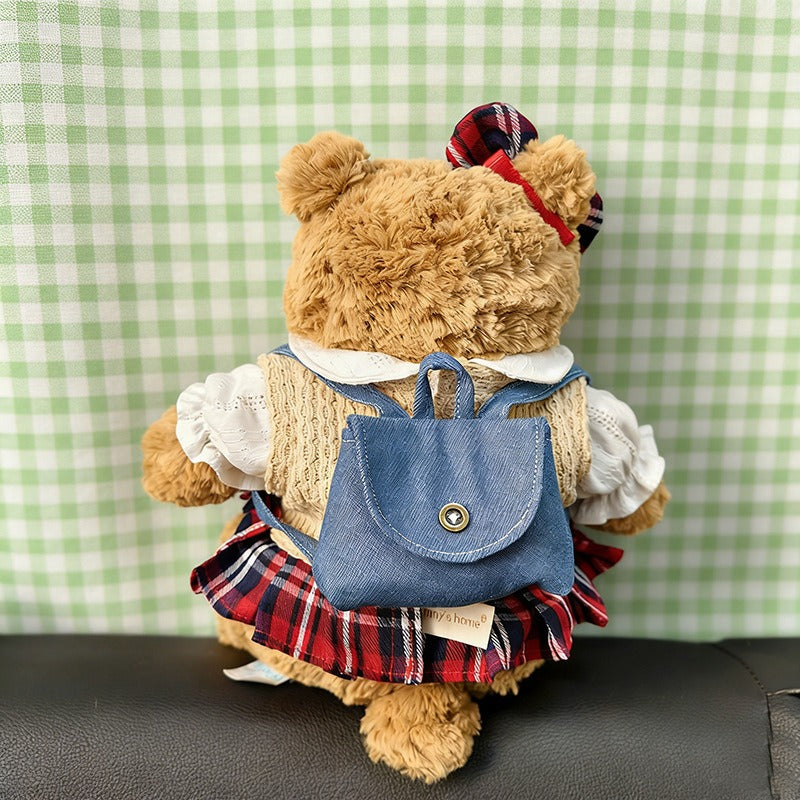 Bartholomew bear cute clothes outfits - Preppy School Couple Outfit Set