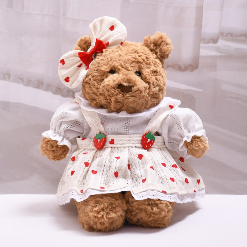 Bartholomew bear clothes outfits - Strawberry Shirt Outfit Set