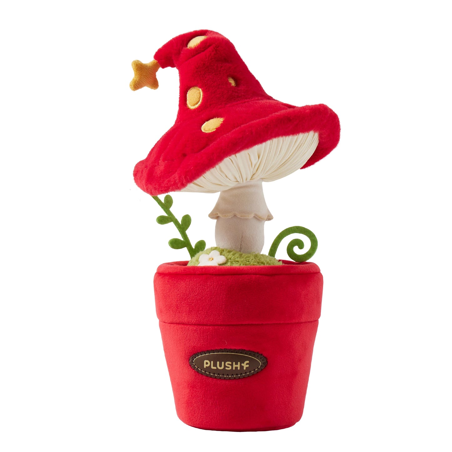 PlushWoods - Red Cap Mushroom plant plush