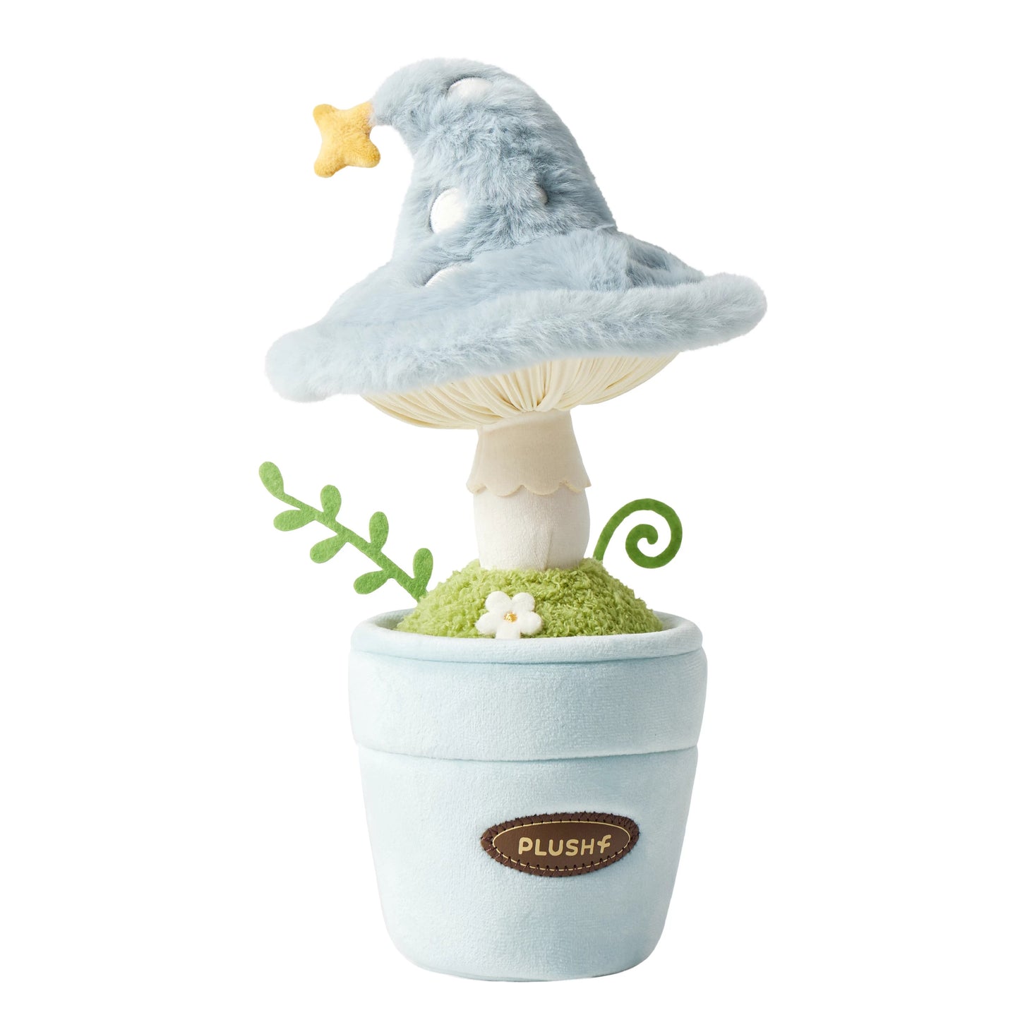 PlushWoods - Blue Cap Mushroom plant plush