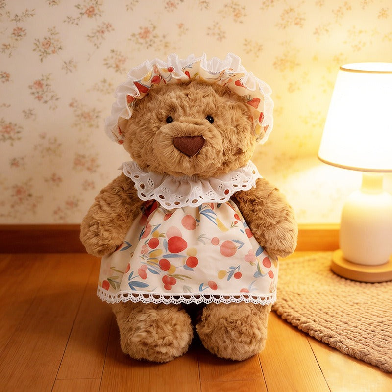 Medium Bartholomew bear clothes outfits - Spring Berry Dress
