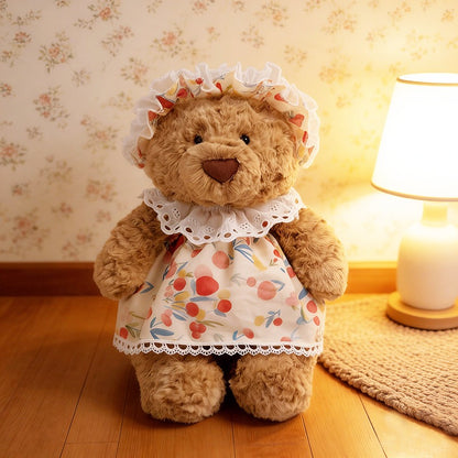 Medium Bartholomew bear clothes outfits - Spring Berry Dress