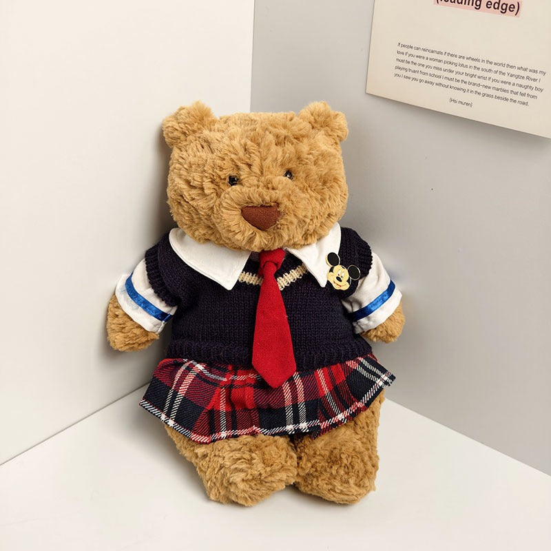 Medium Bartholomew bear clothes outfits - Royal Blue Preppy Outfit