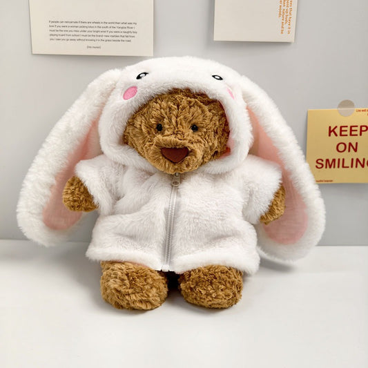 Medium Bartholomew bear clothes outfits - Fluffy Lop Bunny Coat